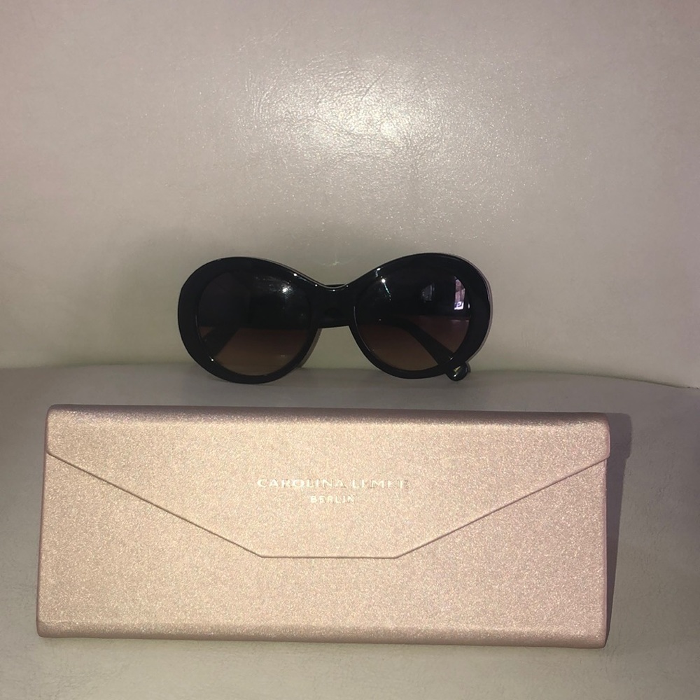 Carolina Lemke Leopard print sunglasses